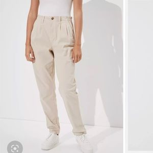 AE Stretch Mom Pant Cream 16 Long